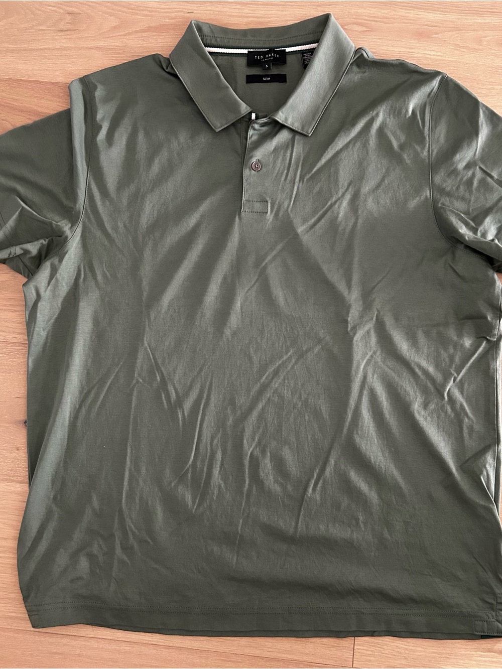 Ted Baker Men's Olive Polo Shirt